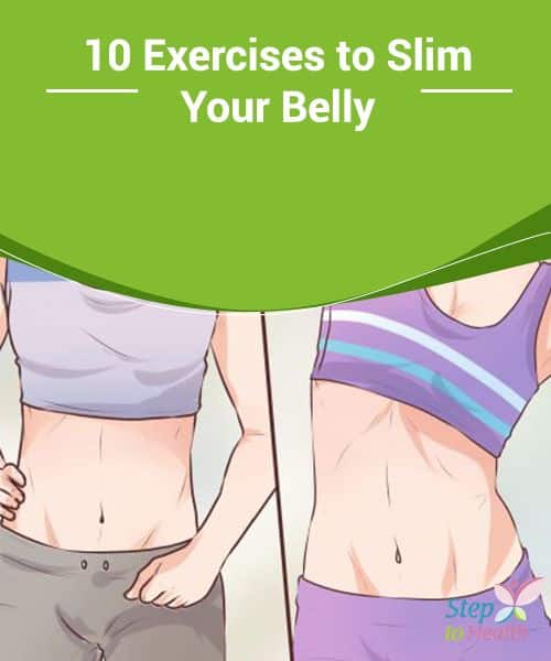 10 #exercises to slim the belly If your #belly is somewhat bloated ...