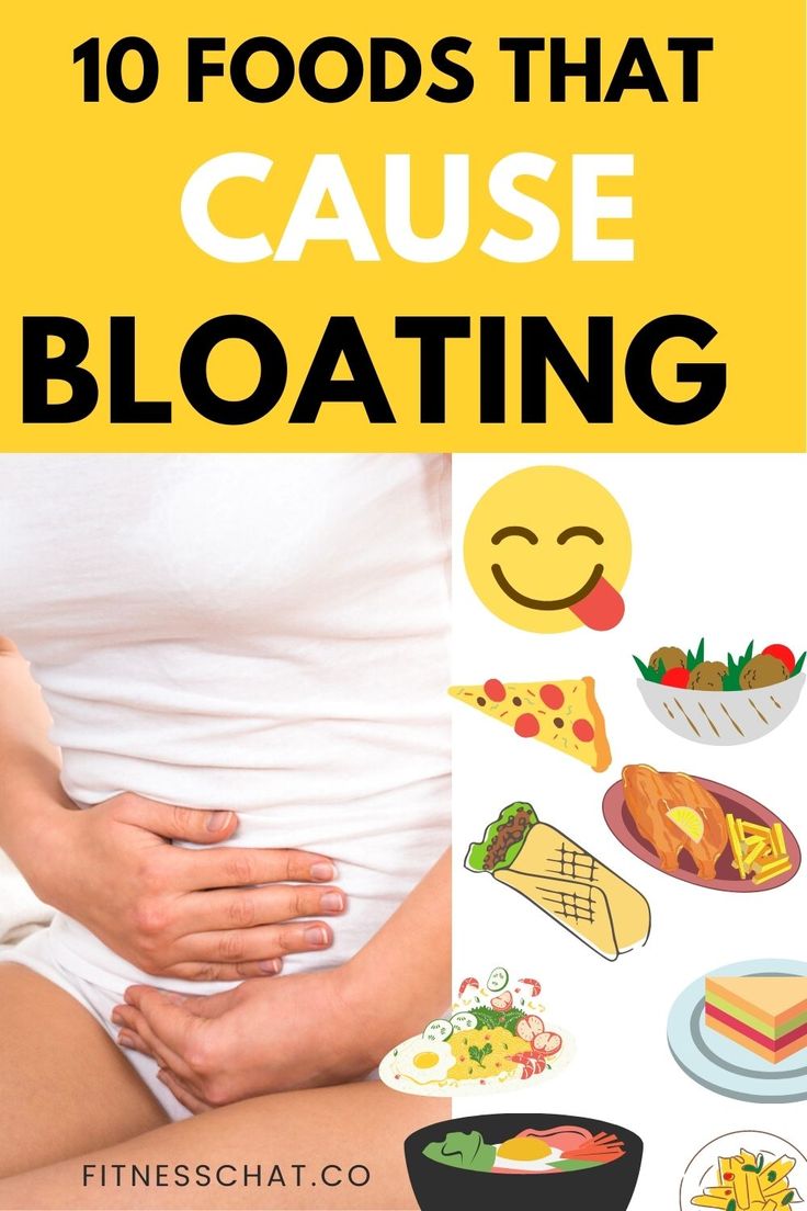 10 worst foods that cause bloating and gas
