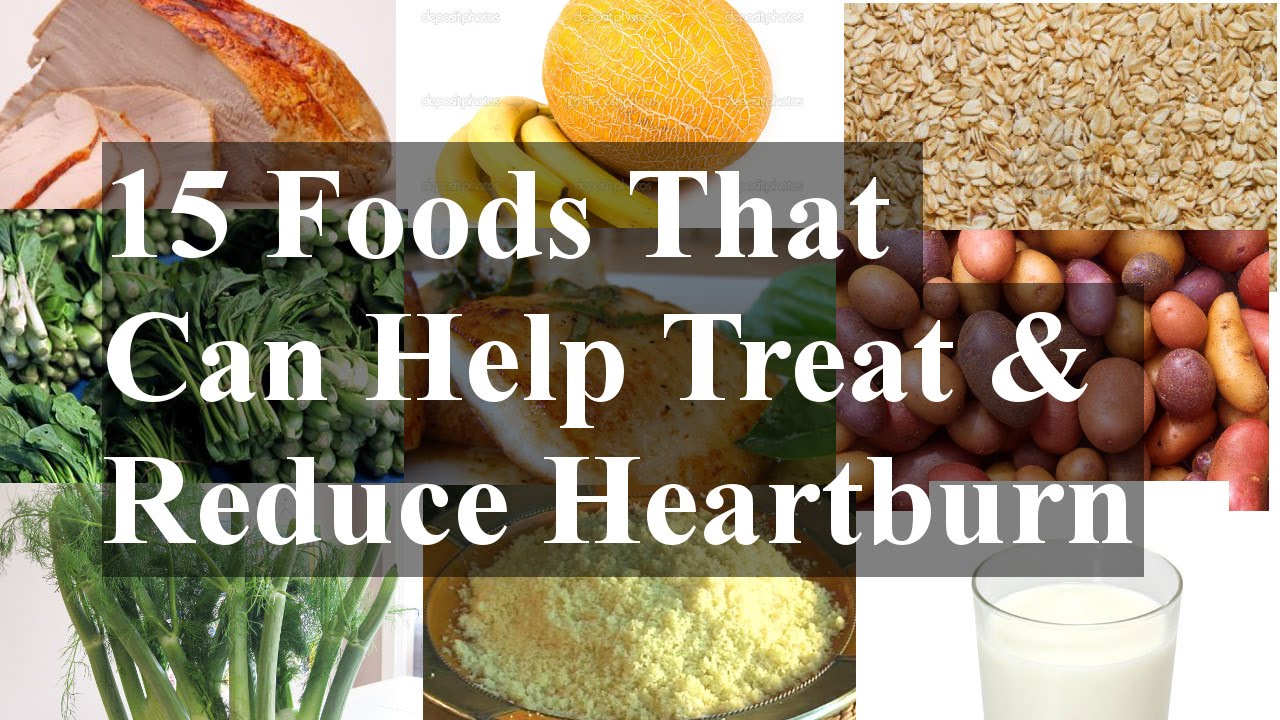 15 Foods That Can Help Treat & Reduce Heartburn