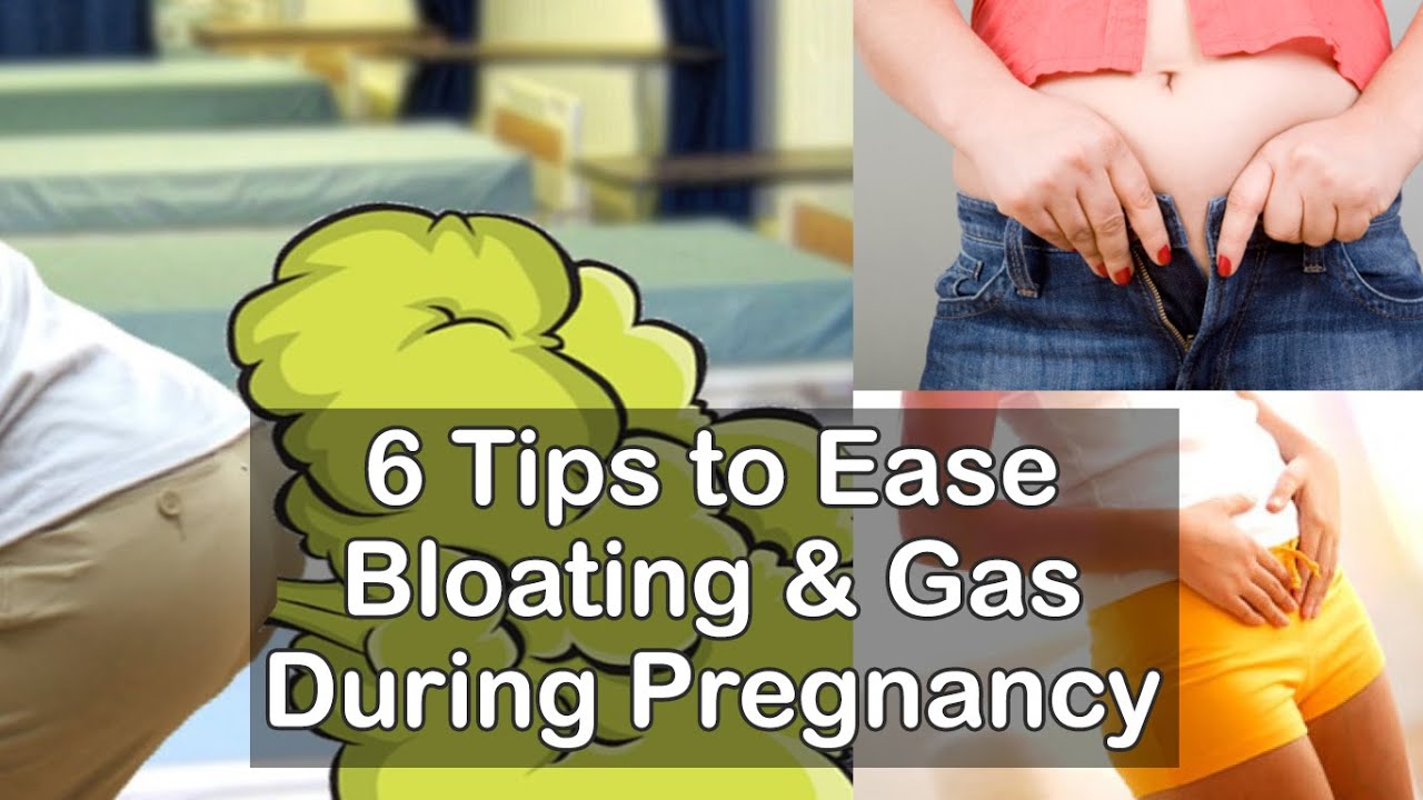 6 Tips to Ease Bloating &  Gas During Pregnancy