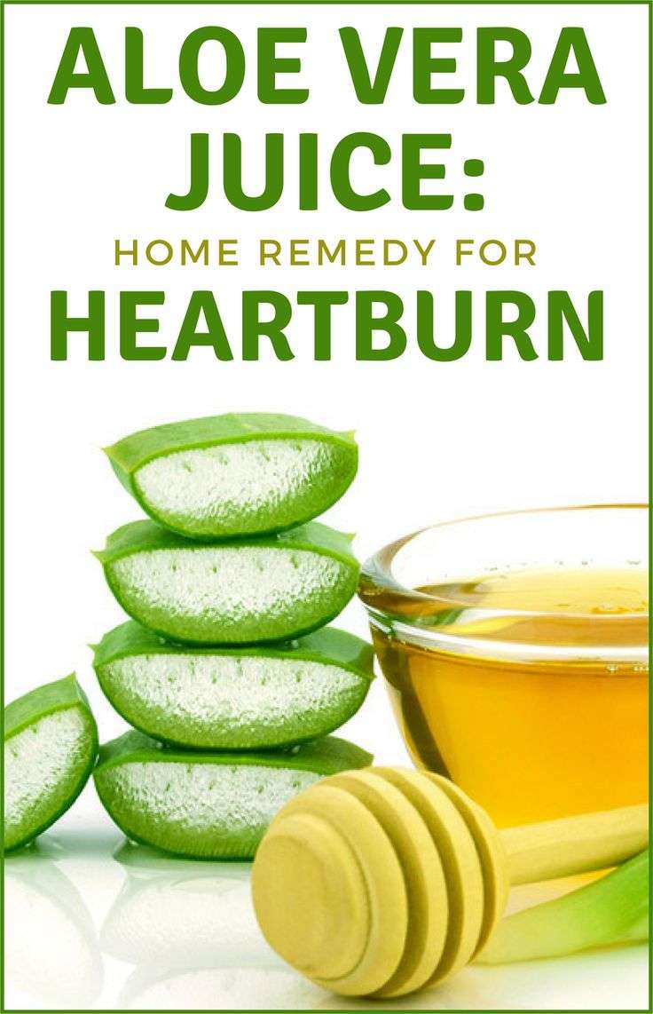Aloe Vera Juice  Home Remedy for Heartburn