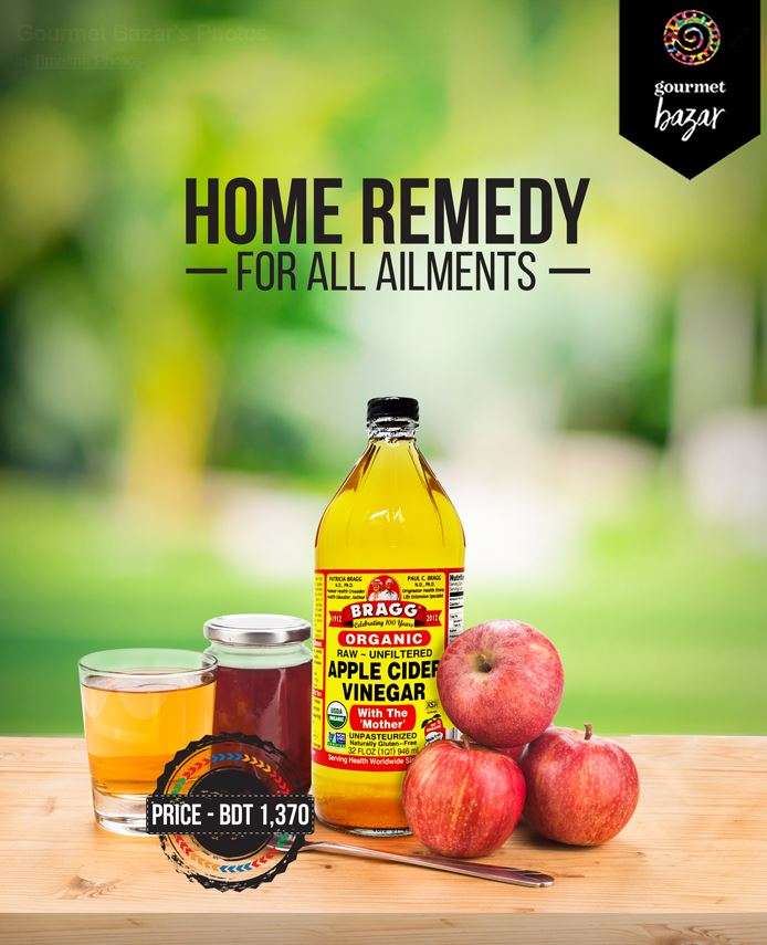 Apple Cider Vinegar Home Remedy