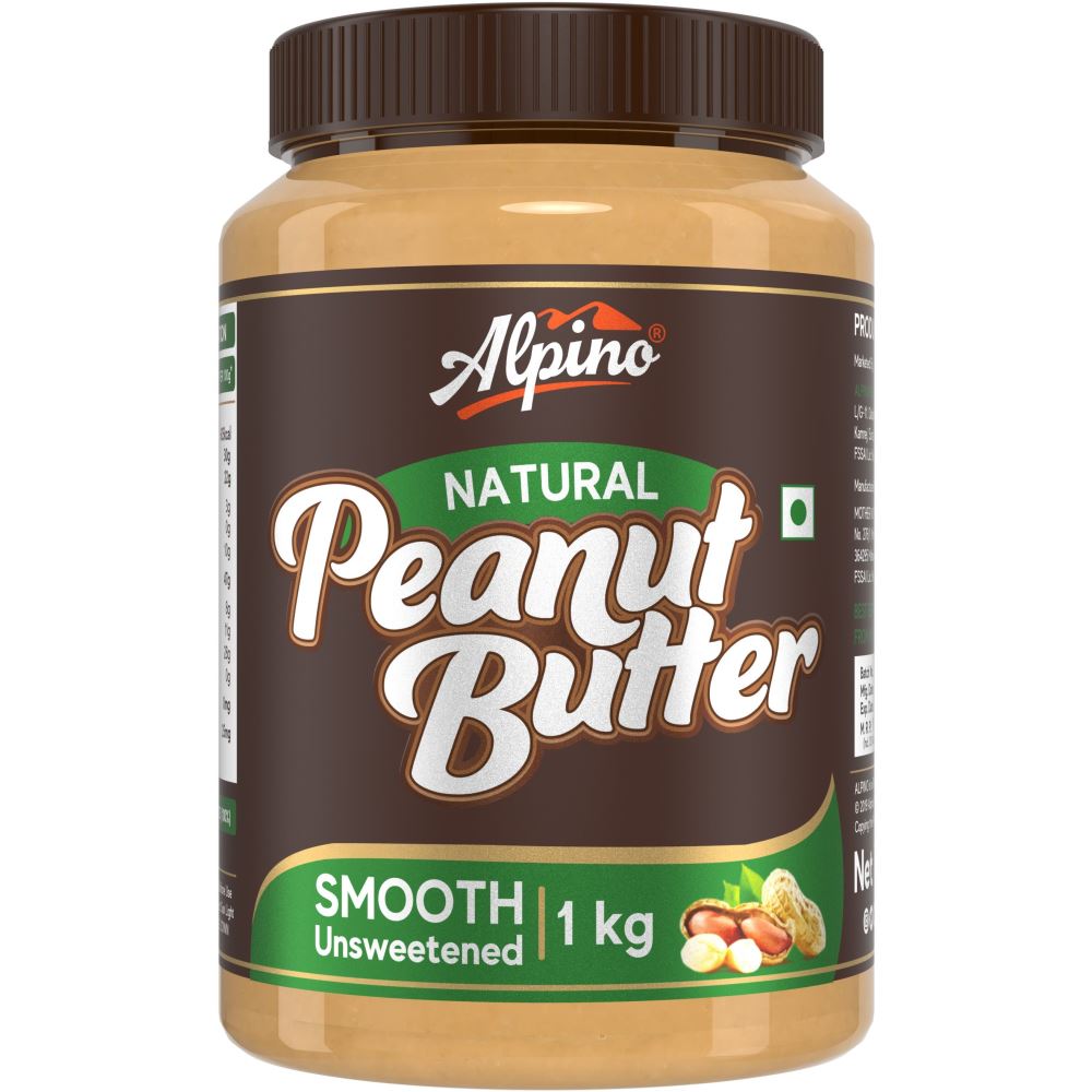 Buy Alpino Natural Peanut Butter Smooth Online