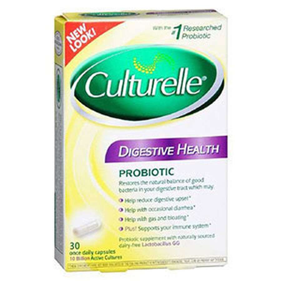 Culturelle Probiotic Digestive Health Capsules, 30 ea