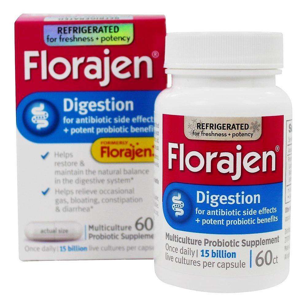 Florajen digestion multiculture probiotic supplement ...