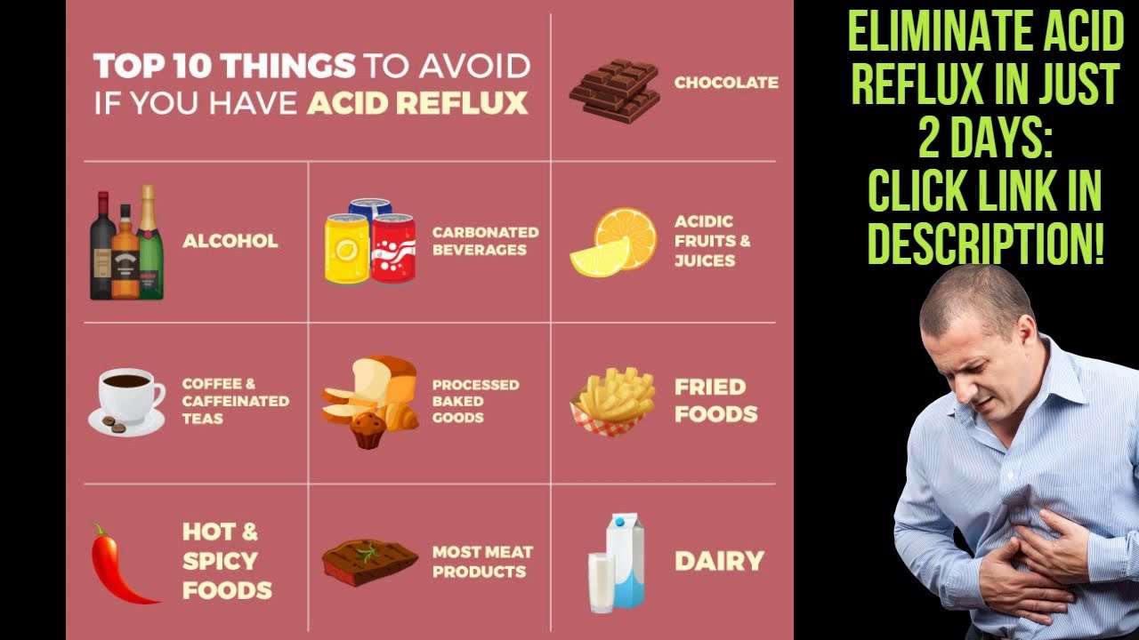 foods that help acid reflux go away