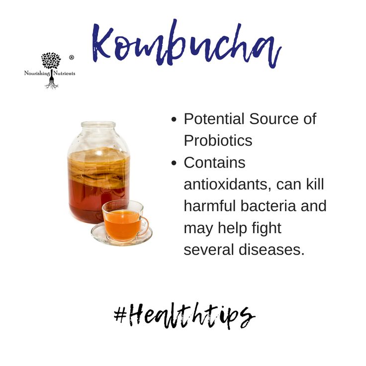 #Healthtip Did you know that Kombucha has a potential ...
