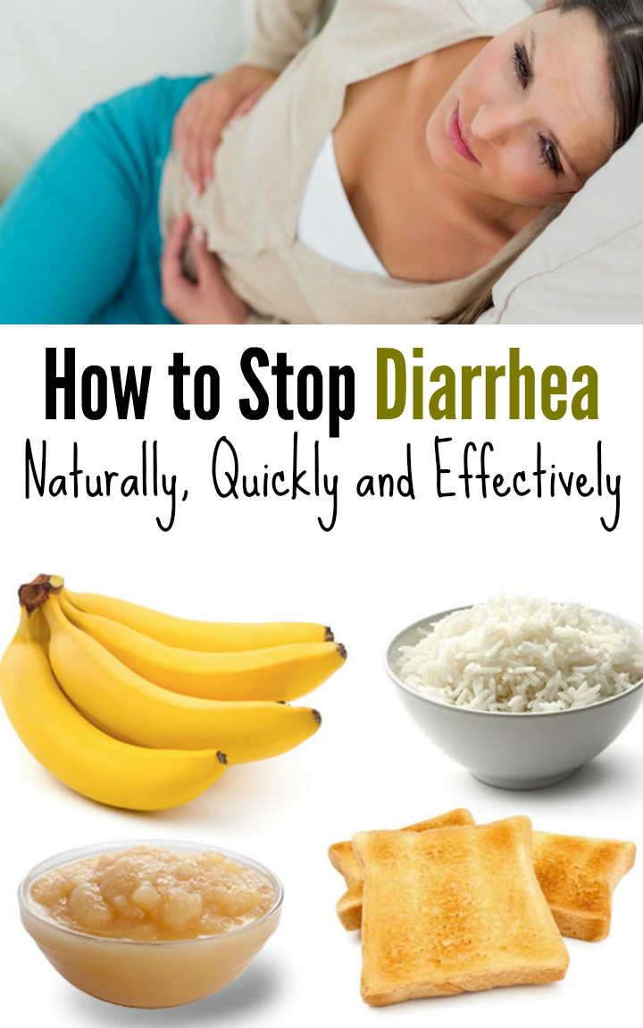 How to Stop Diarrhea Naturally, Quickly and Effectively