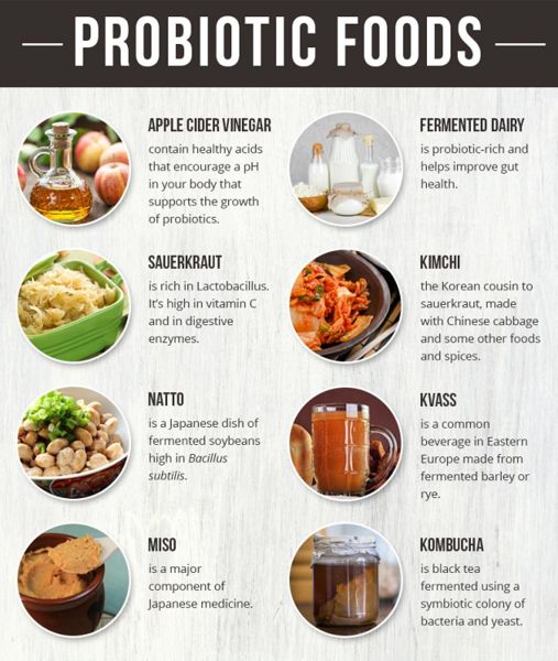 Infographic: Probiotic Rich Foods in 2020
