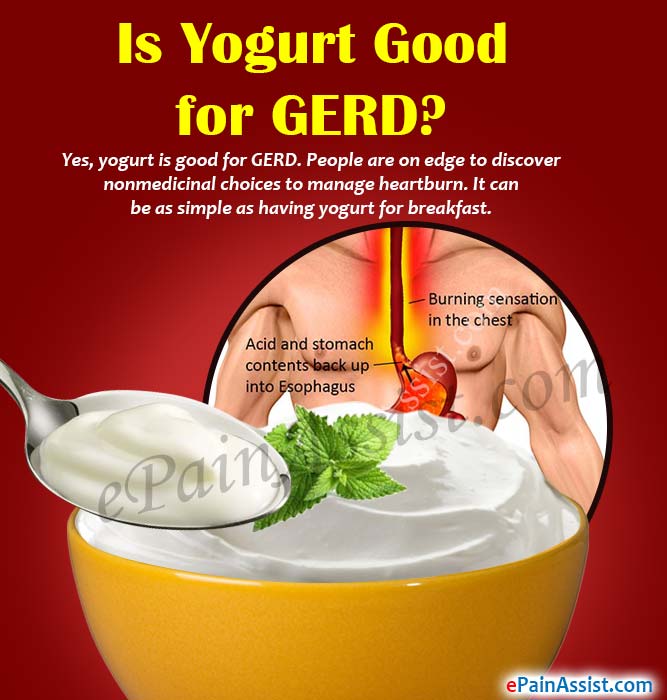 Is Yogurt Good for GERD?