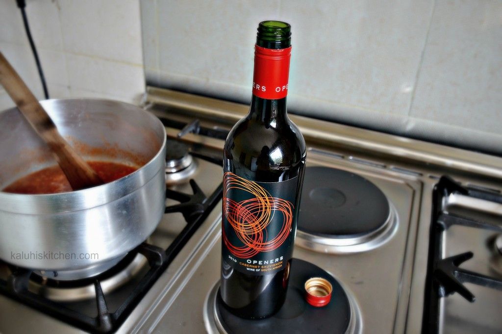 Red Wine and tomato cheesy pasta