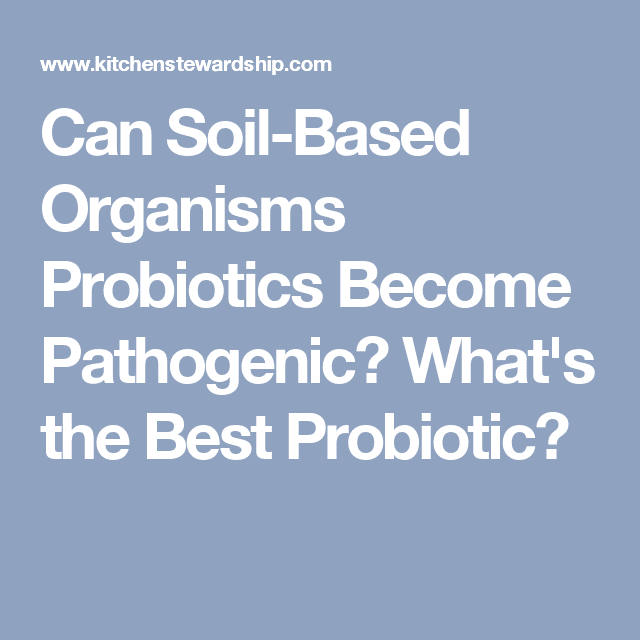 Soil Based Probiotic Dangers: Overgrowth, Dysbiosis and Disease! Oh My ...