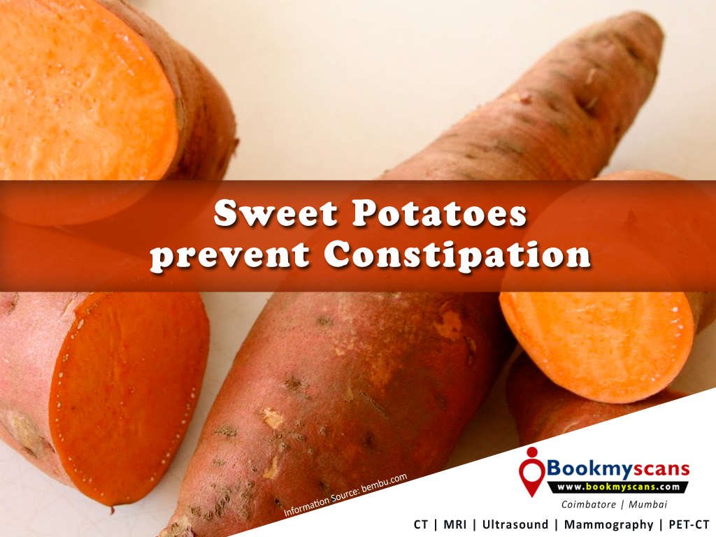 Sweet Potatoes Prevent Constipation