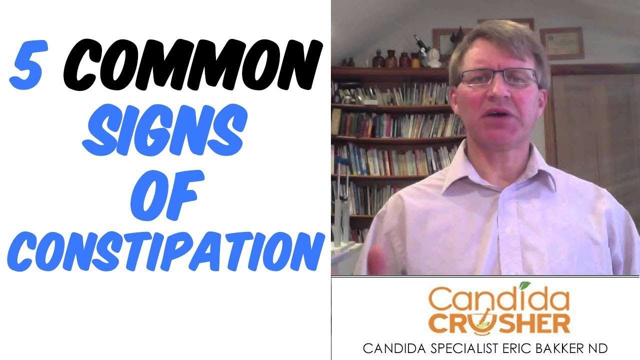 The Five Cardinal Signs Of Constipation