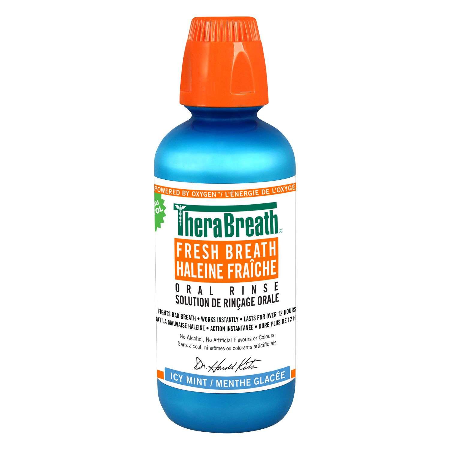 TheraBreath Oral Rinse Icy Mint Mouthwash