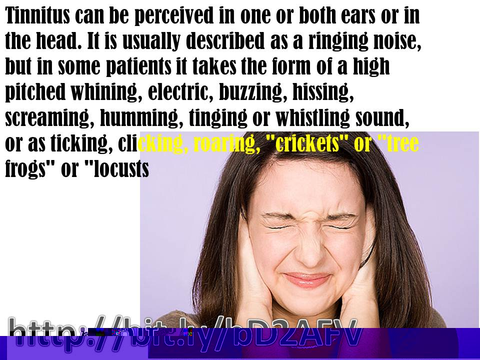 Tinnitus Remedy: Is There A Cure For Tinnitus : Symptoms ...