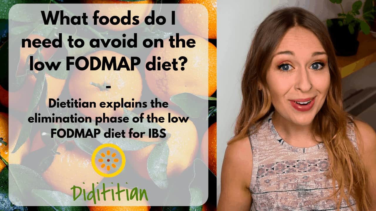 What foods do I need to avoid on the low FODMAP diet ...