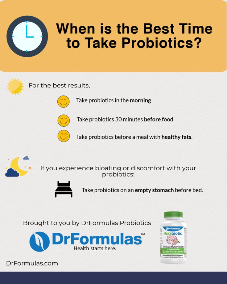 When is the Best Time to Take Probiotics? What Doctors ...