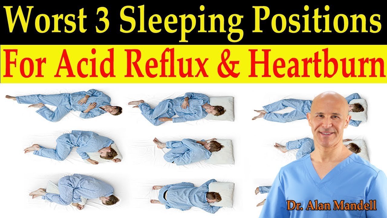 Worst 3 Sleeping Positions for Acid Reflux, Heartburn ...