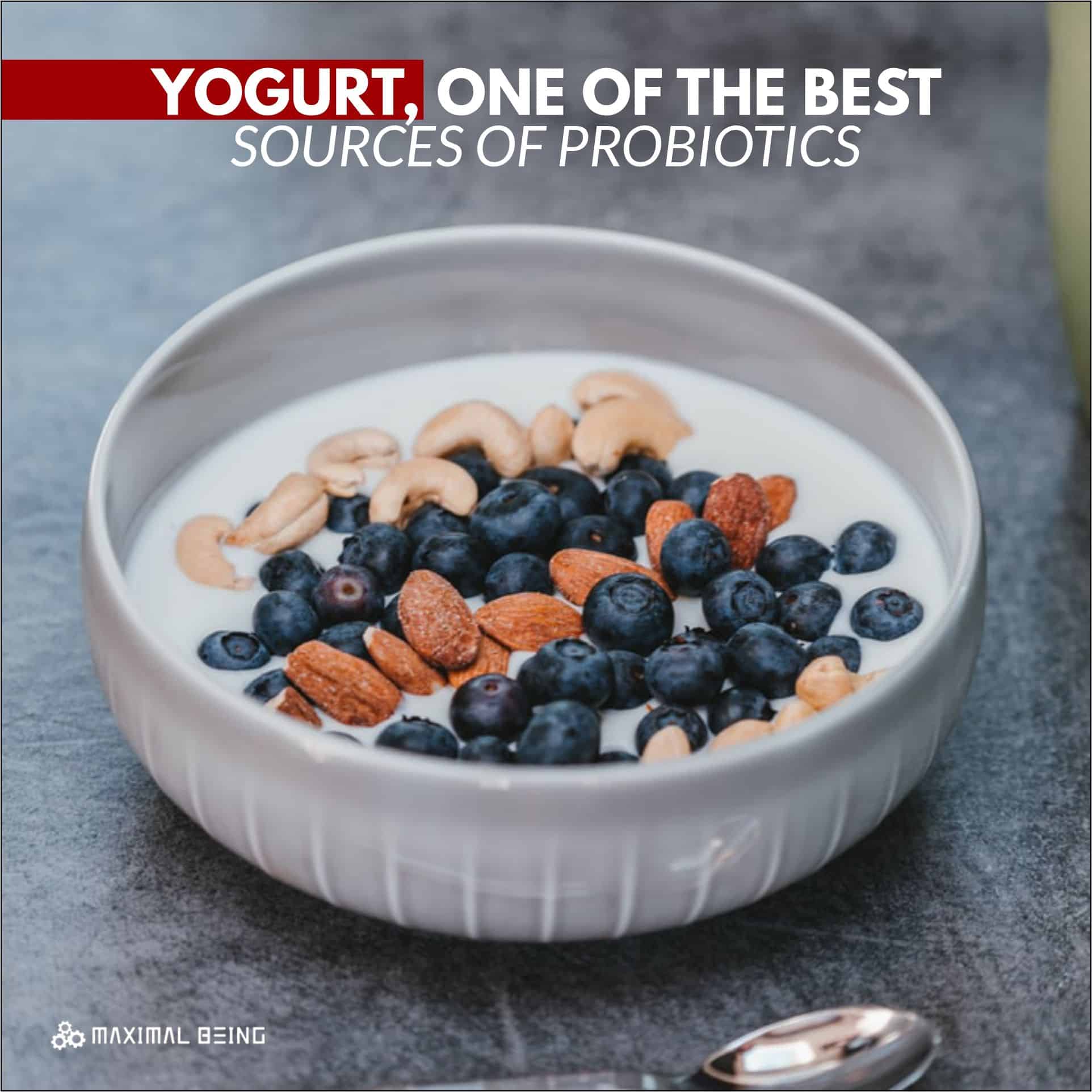 Yogurt is one of the best sources of probiotics, which are friendly ...